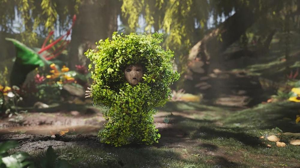 نمایی از سریال «من گروت هستم»(I Am Groot)